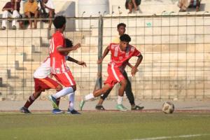 شعب حضرموت يواصل التحليق بالصدارة بتغلبه على العروبة في افتتاح الجولة التاسعة لدوري الأولى  