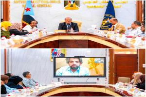 البيض يقدم إحاطة في الجمعية الوطنية للمجلس الانتقالي الجنوبي 