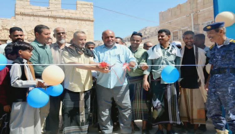 مسجدي والجوهي يفتتحان مشروع إعادة تأهيل منشأة نادي نصر بروم الرياضي 