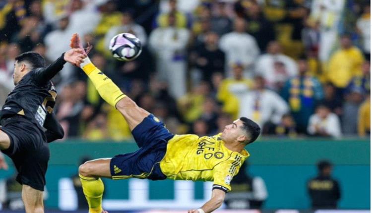 مقصية كريستيانو رونالدو تفوز بهدف الموسم في الدوري السعودي 