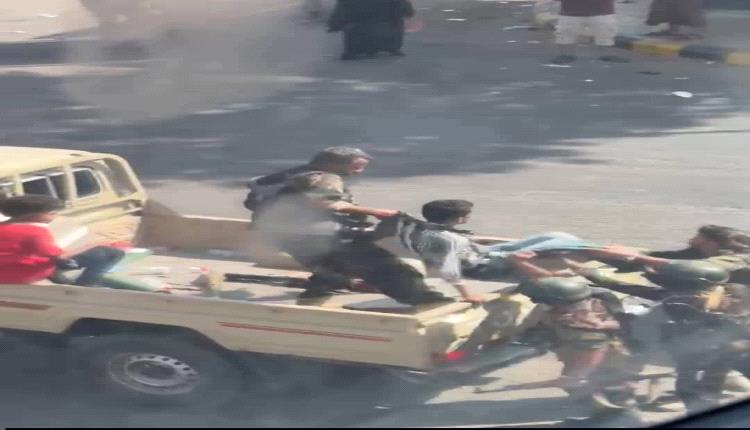 مسؤول مقرب من العليمي وراء أعمال القمع والانتهاكات المشينة بحق المتظاهرين السلميين