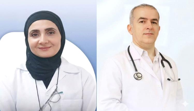 عدن تبكي طبيبَين سوريَّين غيبهما رصاص الغدر بعد سنوات من العطاء الإنساني