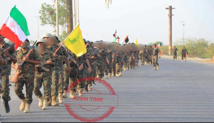 شاهد بالصورة فصائل من حزب الله تستعرض في اليمن 