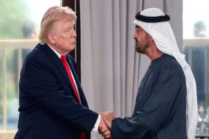 محمد بن زايد وترامب يبحثان تطورات المنطقة على هامش قمة مجموعة السبع
