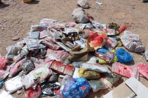 محافظ شبوة ومدير الشرطة يدشّنان أسبوع مكافحة المخدرات ويشهدان إتلاف أكبر كمية مضبوطات منذ 2011