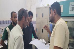 نزول ميداني إلى مديريات ردفان ويافع لتقييم الوضع الوبائي وعمل فرق الاستجابة