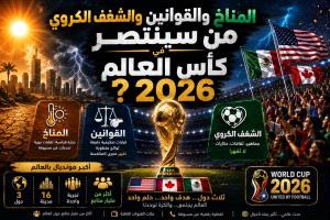 المناخ والقوانين والشغف الكروي من سينتصر في كأس العالم 26