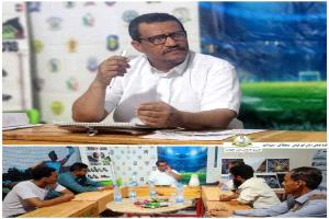 رئيس نادي أحور  يضع خارطة طريق شاملة لبدء مرحلة جديدة لتطوير النشاط الرياضي