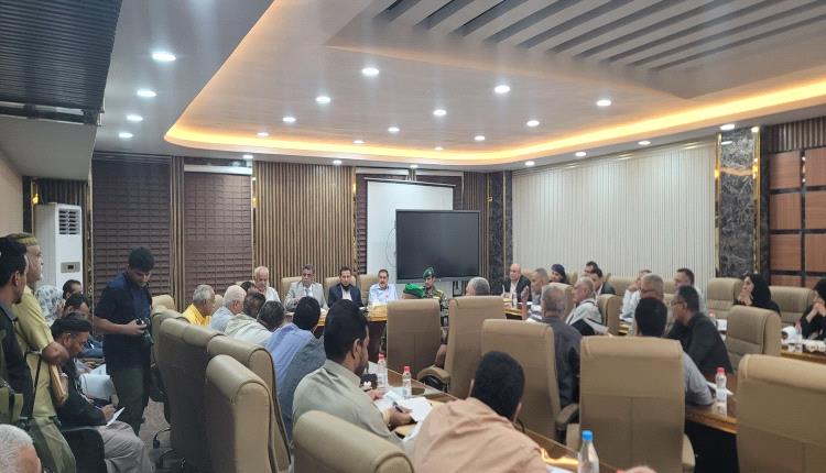 يحدث الان...انعقاد اجتماع المكتب التنفيذي برئاسة وزير الدولة محافظ العاصمة عدن 