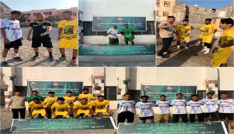 حيدان وميسري يقودان الكيلو لنصف نهائي بطولة شهداء الخساف الرمضانية للفرق الشعبية