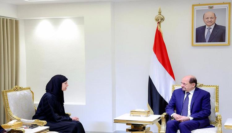 رئيس الوزراء يستقبل في عدن بعثة اللجنة الدولية للصليب الأحمر 