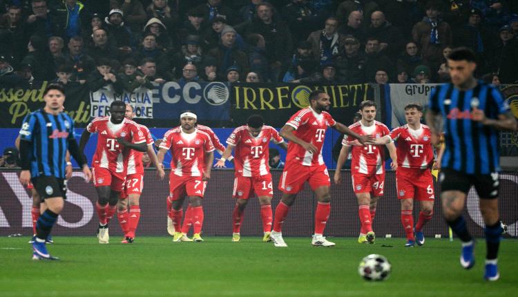 بايرن ميونيخ يضع قدماً في ربع نهائي دوري أبطال أوروبا بفوز ساحق على أتالانتا
