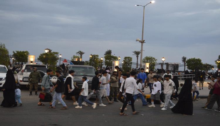 صور – انتشار واسع لقوات الطوارئ والدعم الأمني في العاصمة عدن