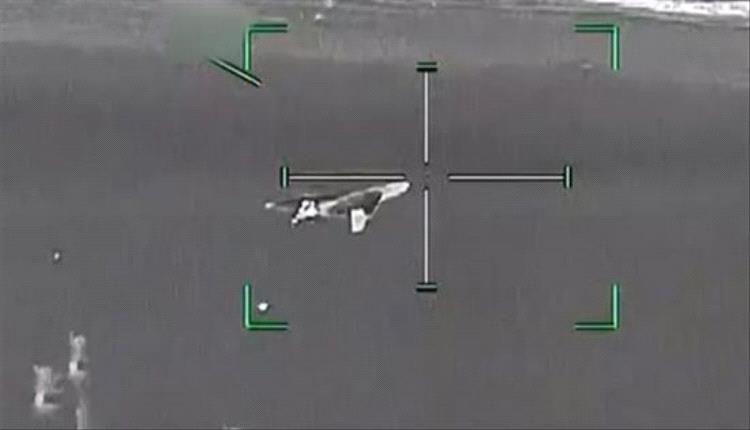 تدمير مسيرة ايرانية في سماء السعودية 