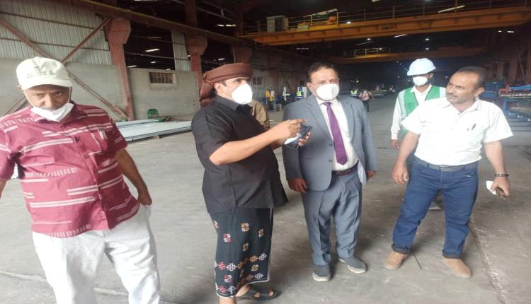 مكتب الصناعة بلحج يستكمل عملية حصر المنشآت الصناعية بالمحافظة.. 