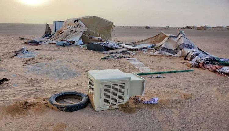 تعرف على خسائر المنخفض الربيعي في اليمن
