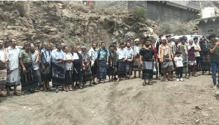 صلح قبلي ينهي خلافاً بين قبيلتين بيافع سباح