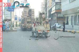 وصول تعزيزات عسكرية إلى العاصمة عدن 