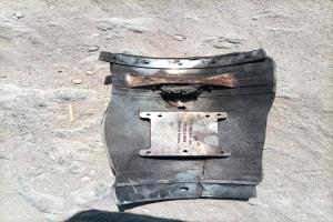 صاروخ حوثي ينفجر في أجواء أبين