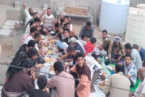 شباب صبر بتبن ينظمون افطار جماعي