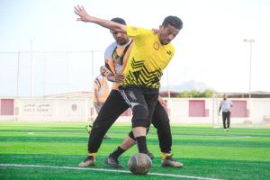 النفط ومصافي عدن يلحقان بالشباب والرياضة والموانئ لنصف نهائي كأس عدن للشركات والمؤسسات 