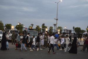 صور – انتشار واسع لقوات الطوارئ والدعم الأمني في العاصمة عدن