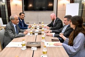 لقاء هام يجمع الفريق محمود الصبيحي مع السفير الأمريكي 