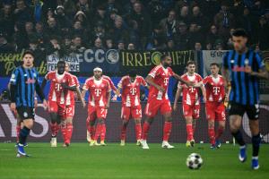 بايرن ميونيخ يضع قدماً في ربع نهائي دوري أبطال أوروبا بفوز ساحق على أتالانتا