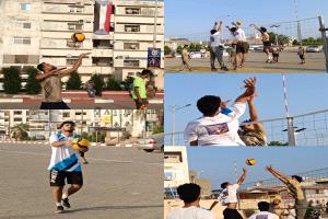 فريق أهلي المنصورة يبلغ نصف نهائي بطولة الشهيد عواد الحسني للكرة الطائرة