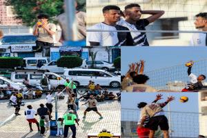 فريق الكواسر يحقق فوزا جنونيا على أهلي المنصورة ويتأهل إلى نهائي بطولة الشهيد عواد الحسني للكرة الطائرة