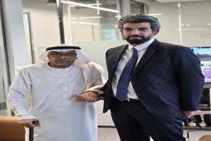 إطلالة متميزة تجمع ممثل الرئيس الزُبيدي والكاتب "هاني مسهور"