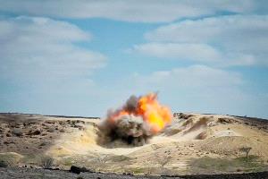 حضرموت.. مشروع "مسام" يتلف 926 لغماً ومخلفات حربية