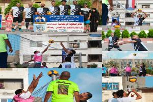 فريق الكواسر يهزم شباب المنصورة ويتأهل لربع نهائي بطولة الشهيد عواد الحسني للكرة الطائرة متصدرا للمجموعة الثالثة