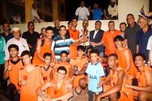 شمسان يتوج بطلًا لبطولة الفقيد بدر حمود لكرة السلة