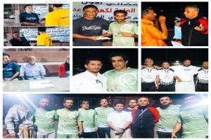 المنطقة الثالثة وخورمكسر يفوزان في بطولة الكهرباء 