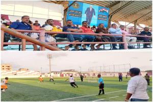 فريق النفط يتأهل لنصف النهائي في بطولة كأس عدن للشركات والمؤسسات