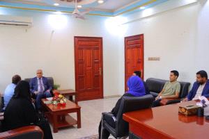 وزير التربية والتعليم يشيد بتدخلات جمعية التكافل الإنساني في قطاع التعليم 
