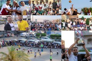 في مباراة نهائية تاريخية غير مسبوقة... فريق #الشهيد_عواد يتوج بطلا لبطولة الشهيد عواد الحسني للكرة الطائرة على حساب الكواسر