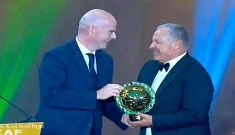 الاتحاد المصري لكرة القدم يدعم إنفانتينو في رئاسة «فيفا» 