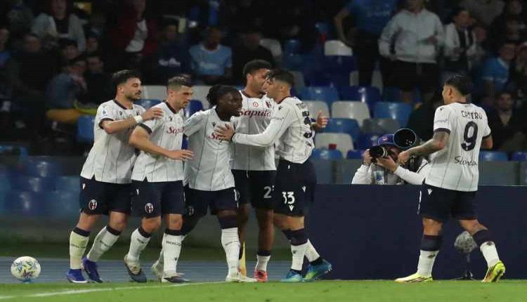 بولونيا يحقق فوزًا جنونياً على نابولي في الدوري الإيطالي