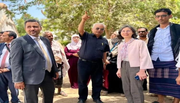 مدير عام مديرية الحوطة يشيد بالخطوة التاريخية للمحافظ مراد الحالمي 