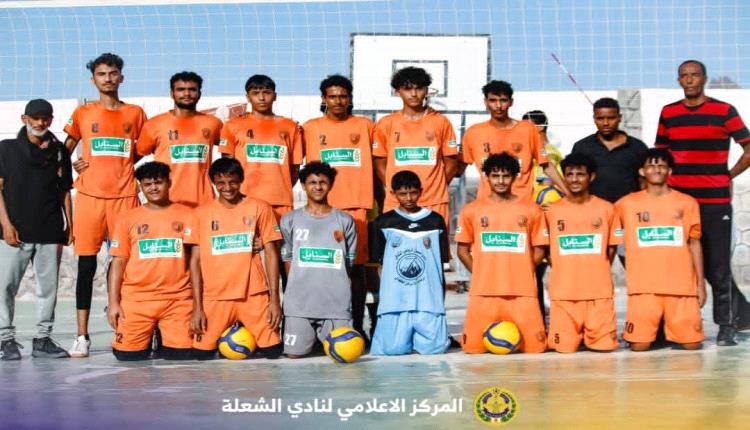 شباب شمسان يتجاوزون الشعلة ويحصدون أول ثلاث نقاط في دوري طائرة عدن