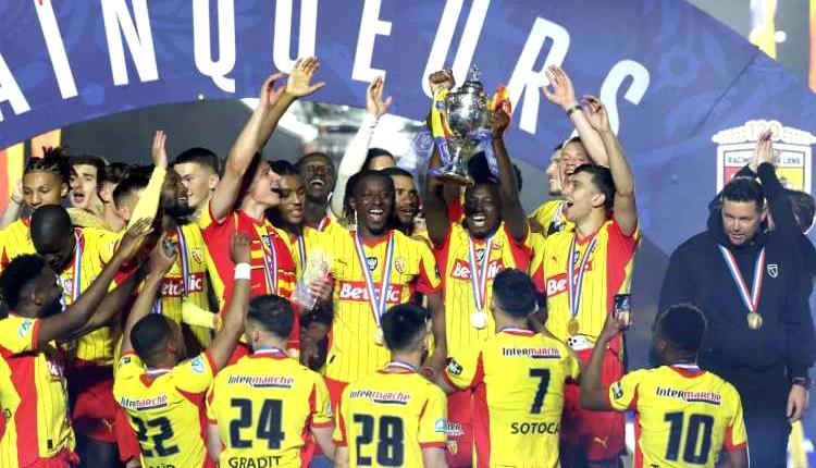 لانس يتوج بلقب كأس فرنسا لأول مرة في تاريخه