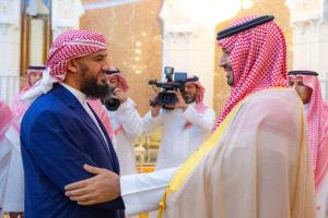 المحرّمي يشارك في حفل ولي العهد السعودي ويهنئه بعيد الأضحى