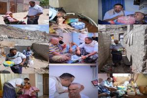 الوكيل النوبة يختتم زيارات المعايدة لجرحى الإعاقة بعدن مؤكداً: إنصافهم واجب وطني وأخلاقي 
