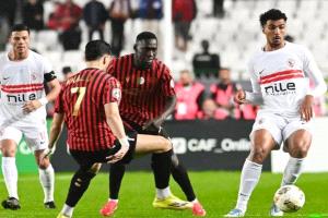اتحاد العاصمة الجزائري يحبط الزمالك المصري بهدف قاتل في ذهاب نهائي الكونفيدرالية