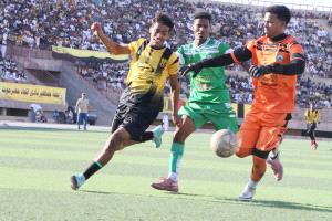 رأسية جوبح تمنح الفوز للمكلا على اتحاد حضرموت في دوري اندية الدرجة الأولى
