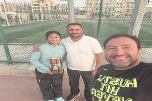الصاعدة حوراء العريقي تتألق في بطولات مصر للتنس   والاهلي المصري يتعاقد معها لفئة تحت 12 سنة
 