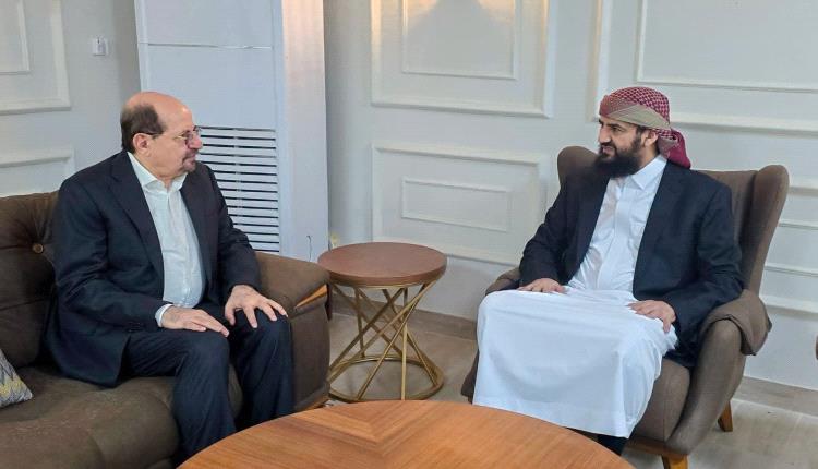 المحرّمي والزنداني يناقشان التحديات الراهنة وأولويات العمل الحكومي في عدن