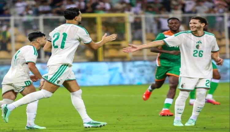 الجزائر تفوز على النيجر ودّيا